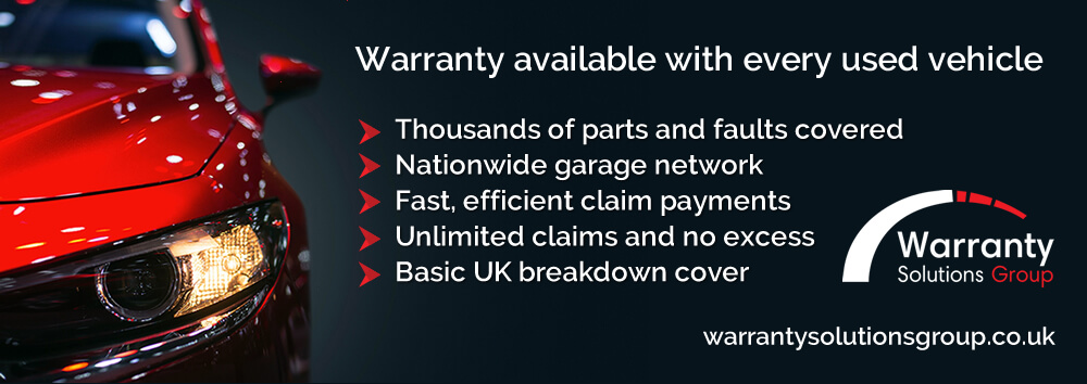 We are proud to offer warranties on our vehicles